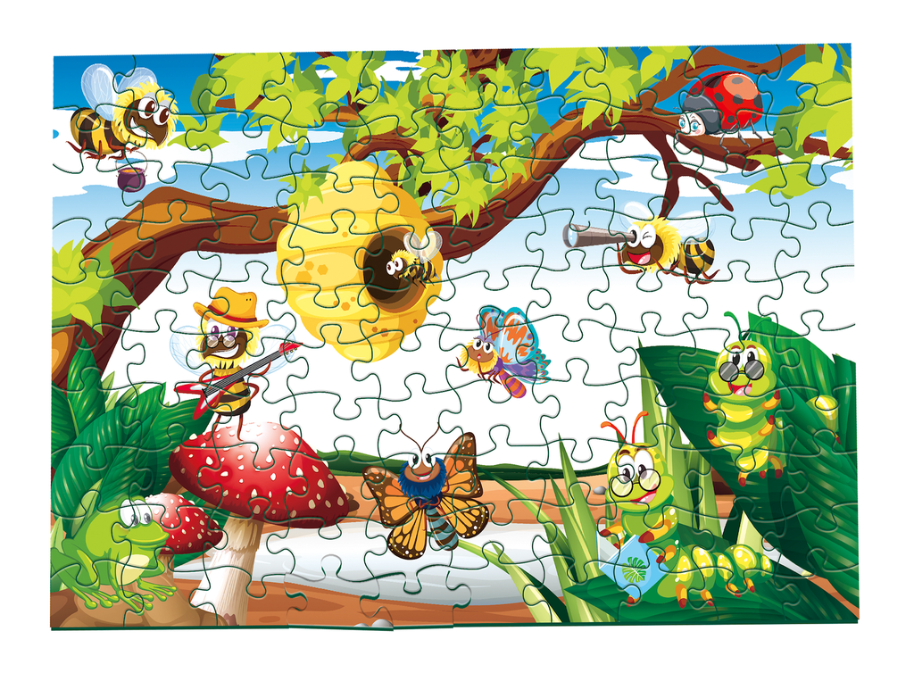 INSECT WORLD PUZZLE 100 PIECES_1