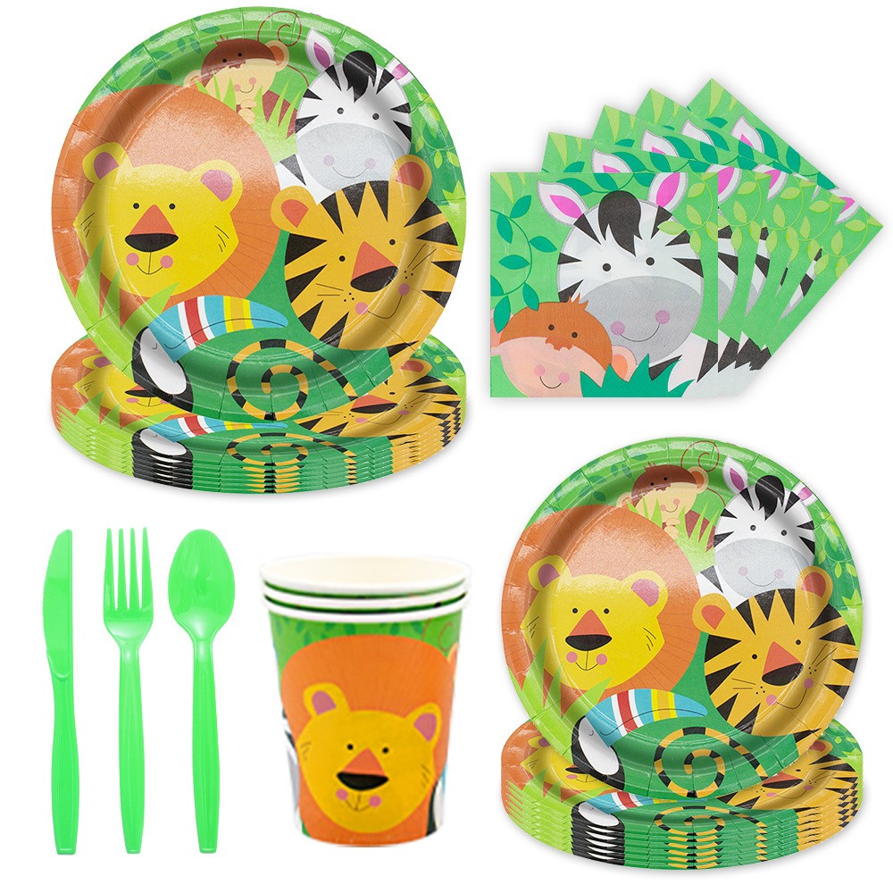 Kit Anniversaire Animaux de la Jungle_3