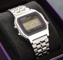 Montre Sport digitale, cadran lumineux, multifonctions, acier inoxydable._1