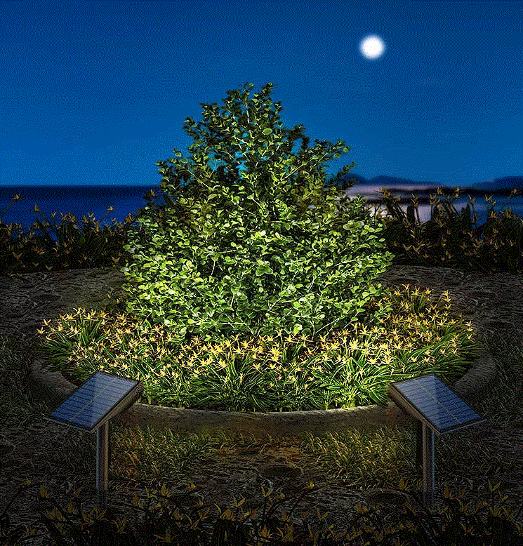 PROJECTEUR  9LED JARDIN BLANC-FROID_8