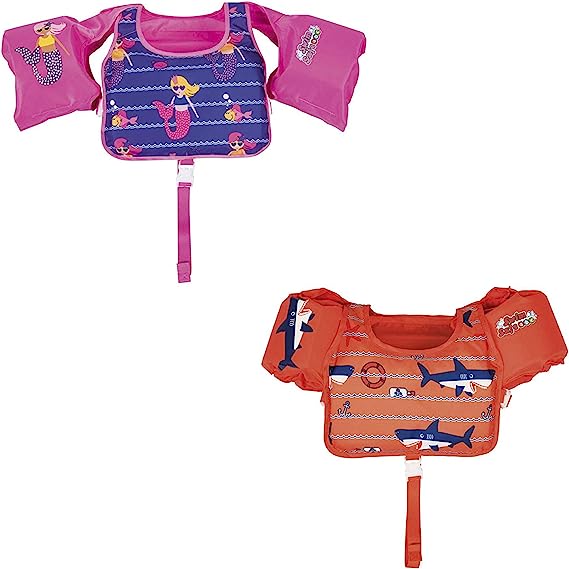 Bestway Swim Safe™ Aide à la Natation pour Enfants avec revêtement Textile 3-6 Ans,Multicolore 32174