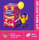 HELIUM BALLOON TANK KIT 13L avec 50_23cm ballon en latex & Ruban_4.webp