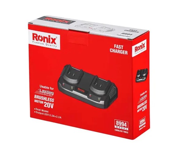 RONIX Chargeur Multiple - 220 V - 50 Hz - 4 A 8994