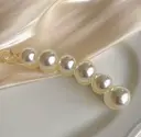 Pince à cheveux perles