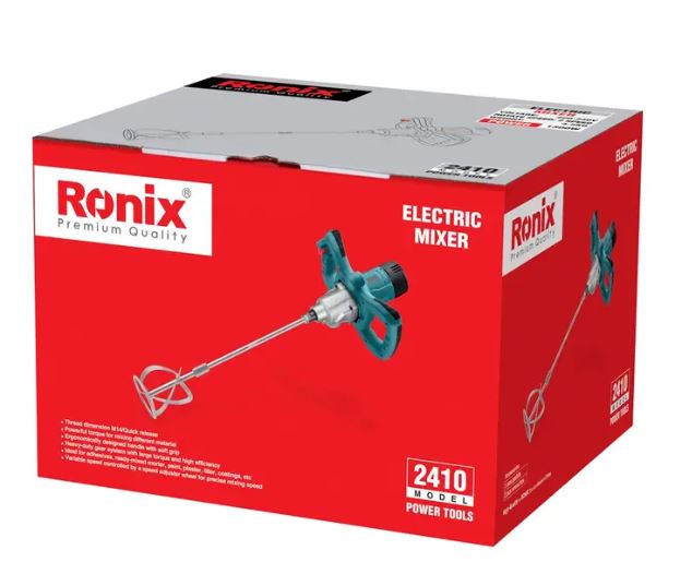 RONIX Mixeur Electrique à palettes 2 vitesses 1300 W 2410