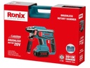 RONIX Kit marteau perforateur sans balais 20 V 2,2 J 8910K