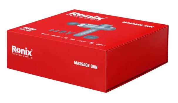RONIX Pistolet de massage Fit Pro 8850