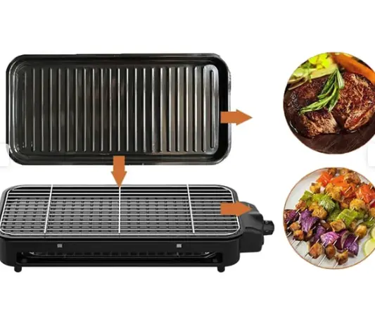 Barbecue électrique 2 en 1