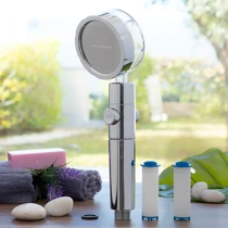 Douche Écologique avec Hélice à Pression et Filtre