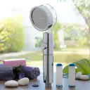 Douche Écologique avec Hélice à Pression et Filtre