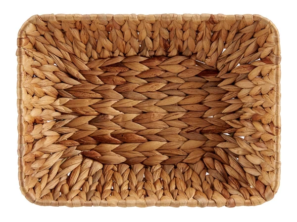 centre de table rectangulaire en paille sans poign