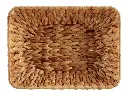 centre de table rectangulaire en paille sans poign