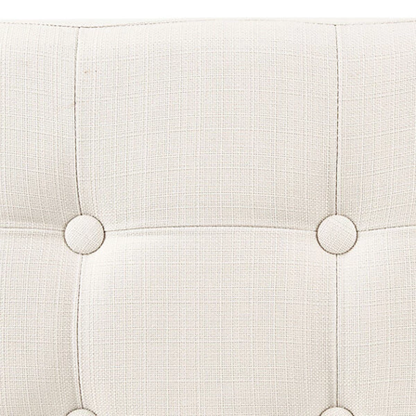 pouf pliable double lysandre bge, beige