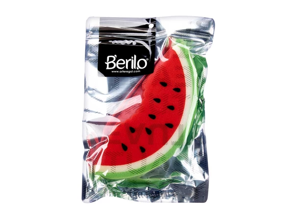 éponge de bain fruits, 2 fois assorti