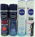 Déodorant en spray Nivea 150 ml, lot de 15
