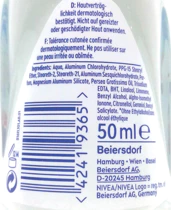 Nivea roll-on déodorant 50 ml frais d'été
