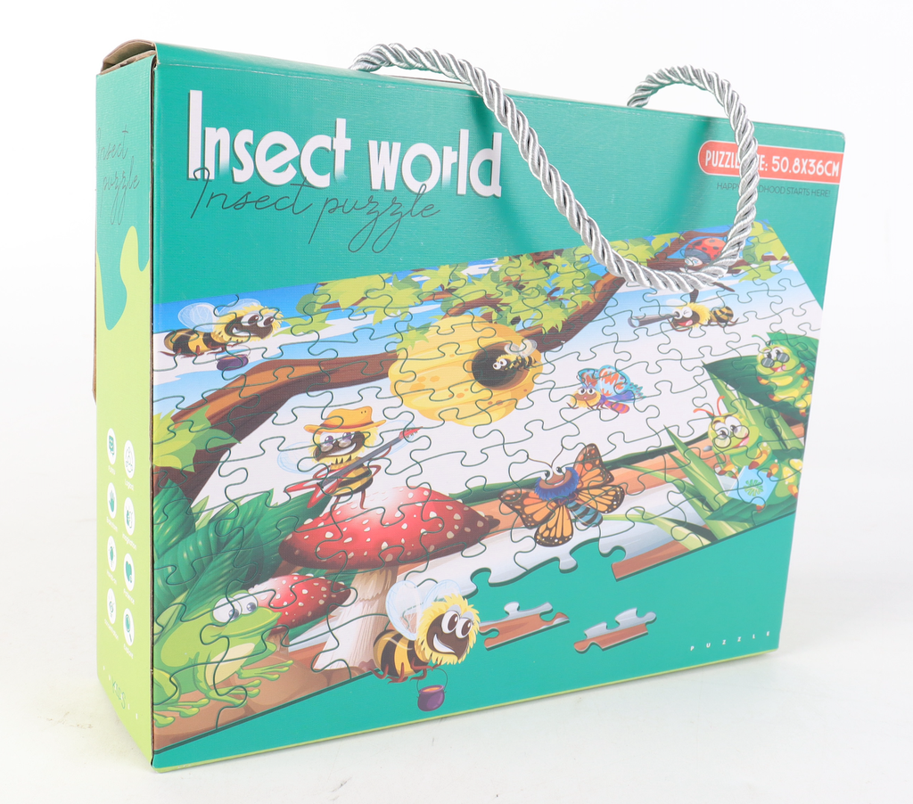 PUZZLE INSECT PARTY 100 PIECES