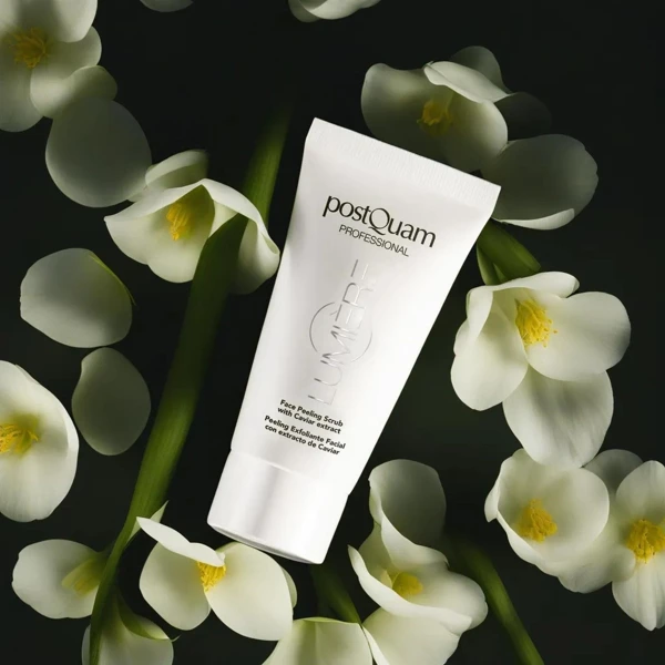 Gommage peeling visage lumière à l'extrait de caviar 75ml