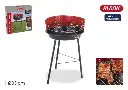 Barbecue rond 33cm coton bbq