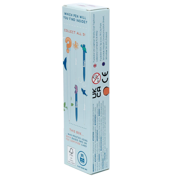 Stylo surprise de la vie marine