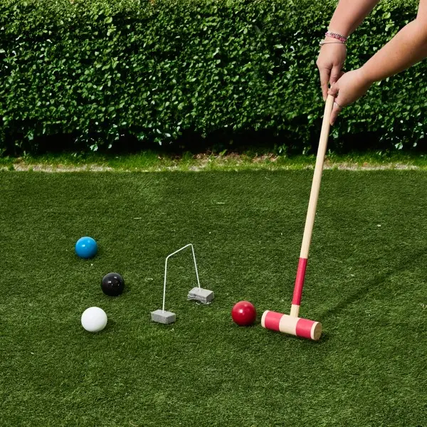 Jeu du croquet en bois