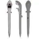 Stylo à bille, requin, 18,5 cm.