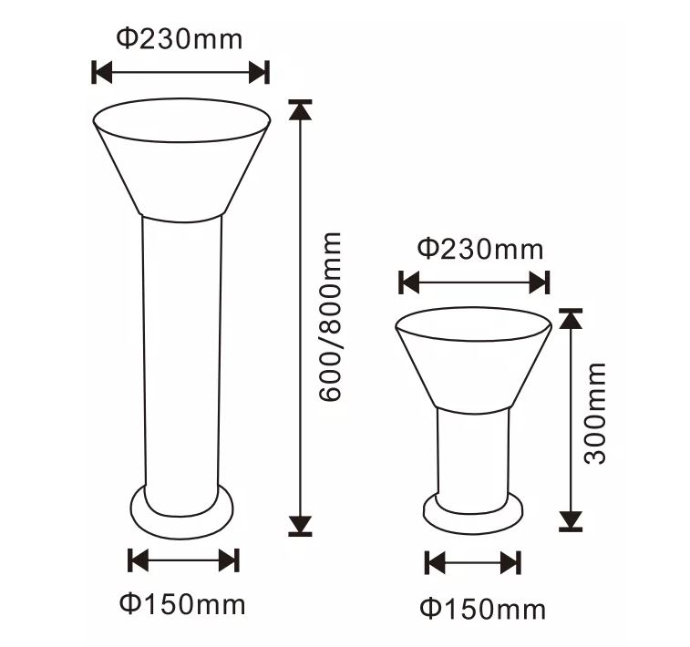 MARTINI BLANC 600 mm B/CHAUD