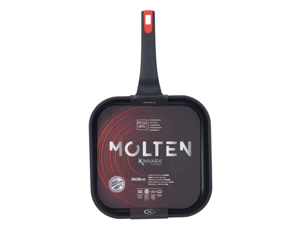 Rotissoire 28x28 en fonte à induction complète m