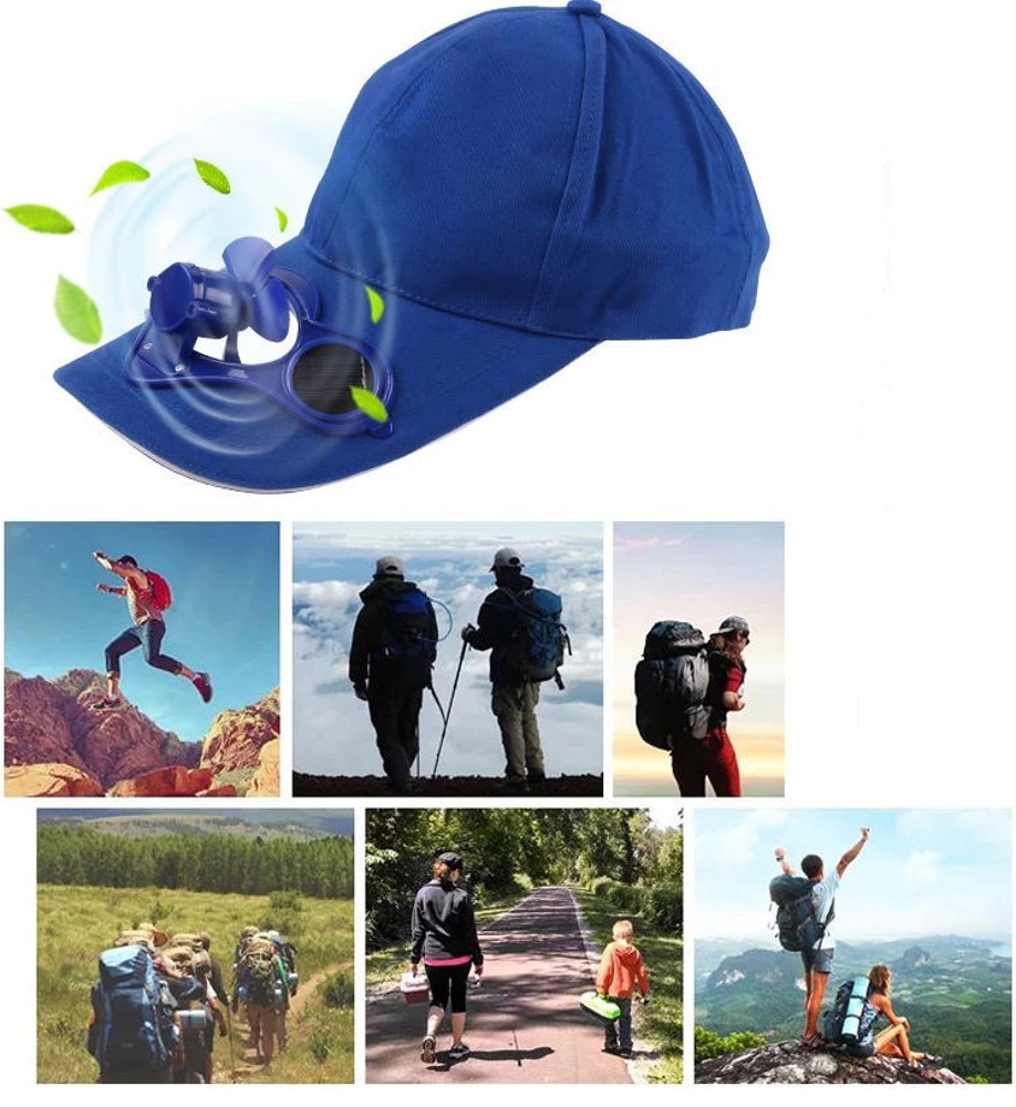 Casquette Solaire Solaire Noire