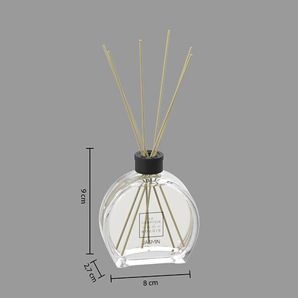 Diffuseur verre haly jasm 50ml, transparent