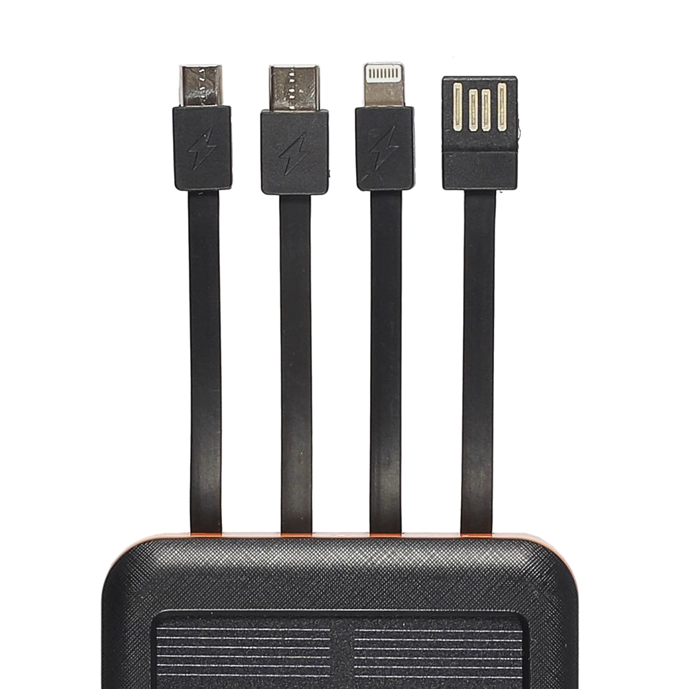 batterie portable solaire 10000mah cable inclus