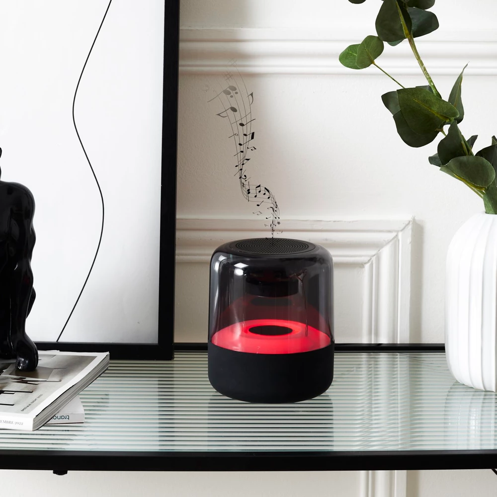 enceinte sans fil lumineuse 5w
