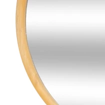 Miroir bois kim d55, marron