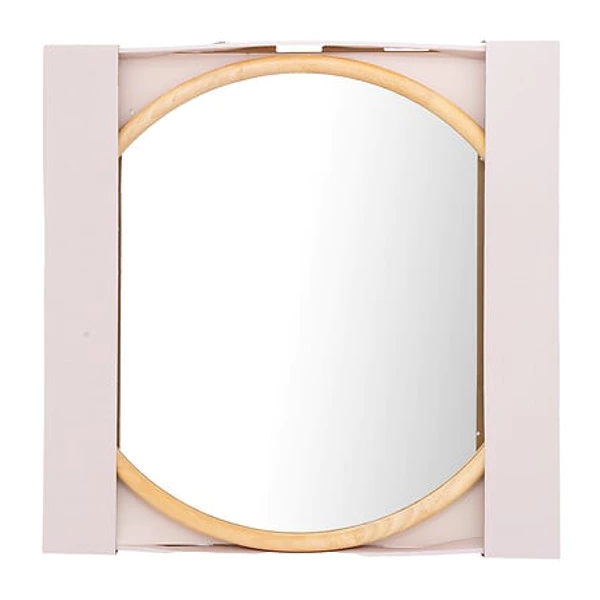 Miroir bois kim d55, marron