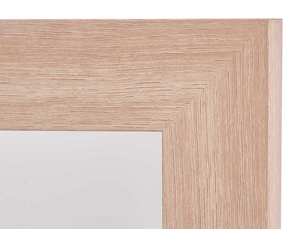 Miroir 38x48 cadre brun naturel