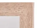 Miroir 38x48 cadre brun naturel