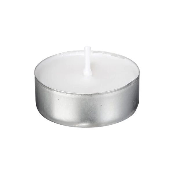 Bougie chauffe-plat x50 many blanche D3.7 blanc