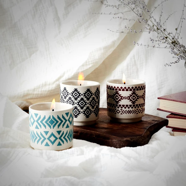Bougie parfume la collection origine, 3-fois asso