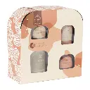 bougie parfumee x4 coffret 4 elements