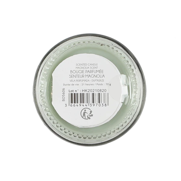 Bougie parfume pot maman H6.5cm, 2-fois assorti