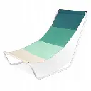 Chaise longue pliante avec sac jardin touristique 