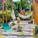 Chaise longue pliante avec sac jardin touristique 