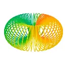 Spirale, arc en ciel, env.6,5 cm,