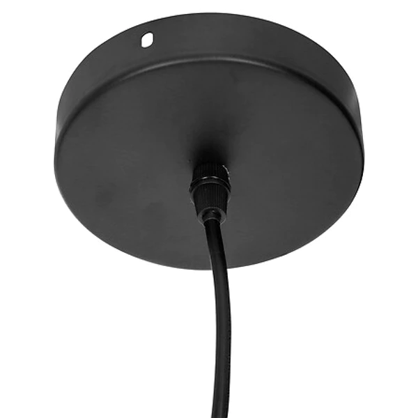 Suspension metal noir fil ben nr D37,5