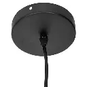 Suspension metal noir fil ben nr D37,5