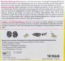 Spirale anti-moustique 10 avec 2 supports métalliq