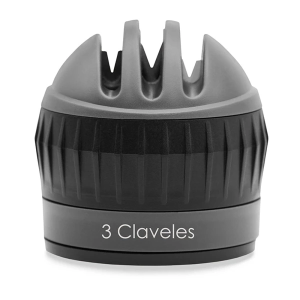 Aiguiseur de couteaux - 3 positions - ventouse 