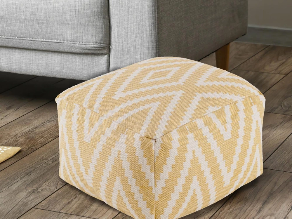 Coussin de sol Cube Pouf Kilim Style Sitzhocker