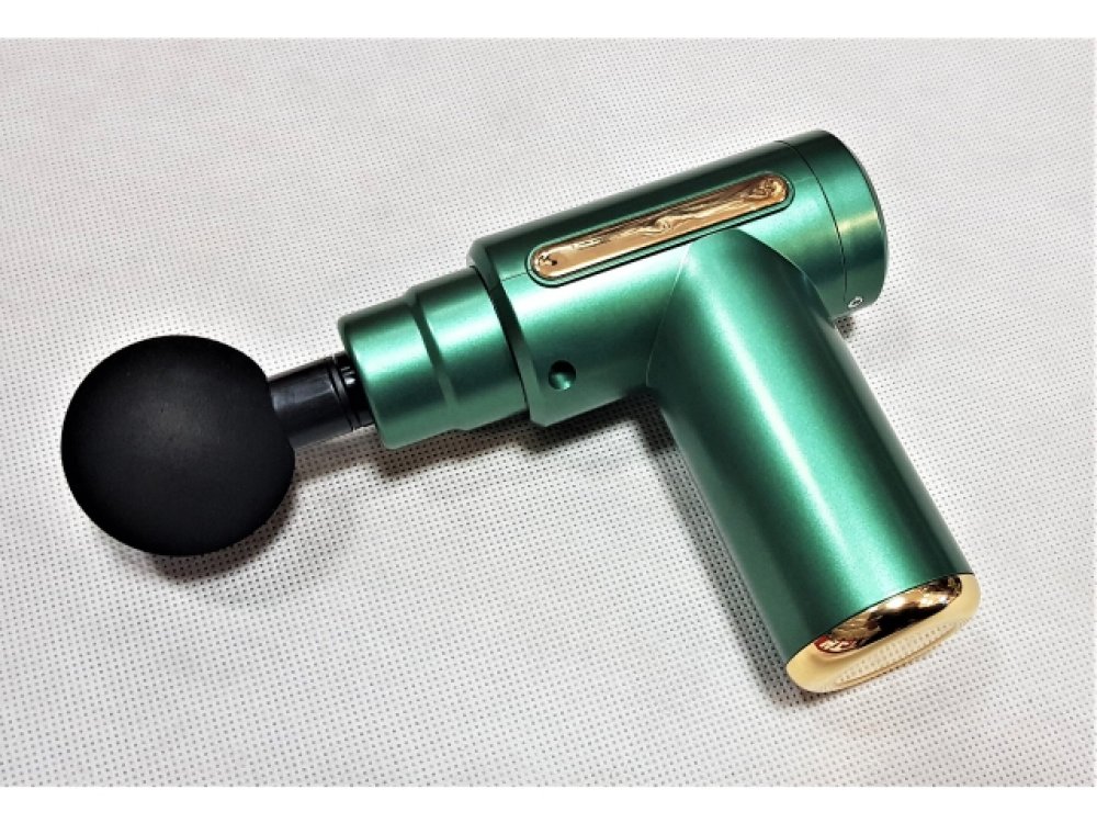 Pistolet masseur musculaire 4 têtes 