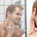 Autocollant miroir